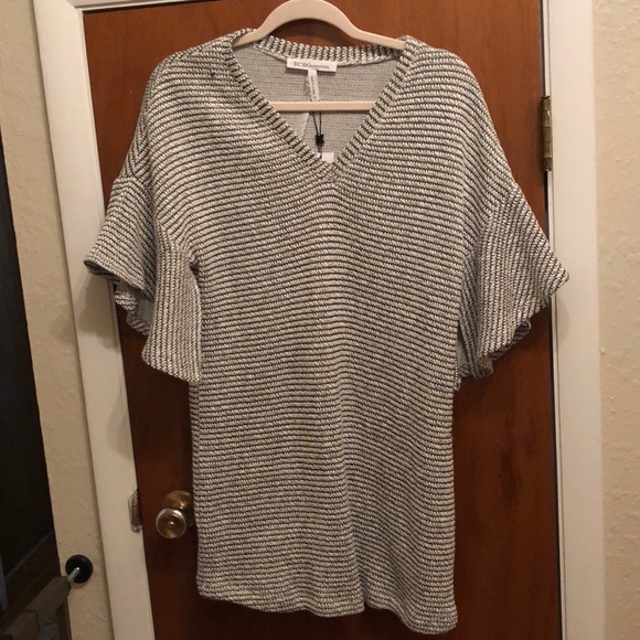 BCBGeneratiin Gardenia Ruffle Sleeve Dress - Picture 3 of 5